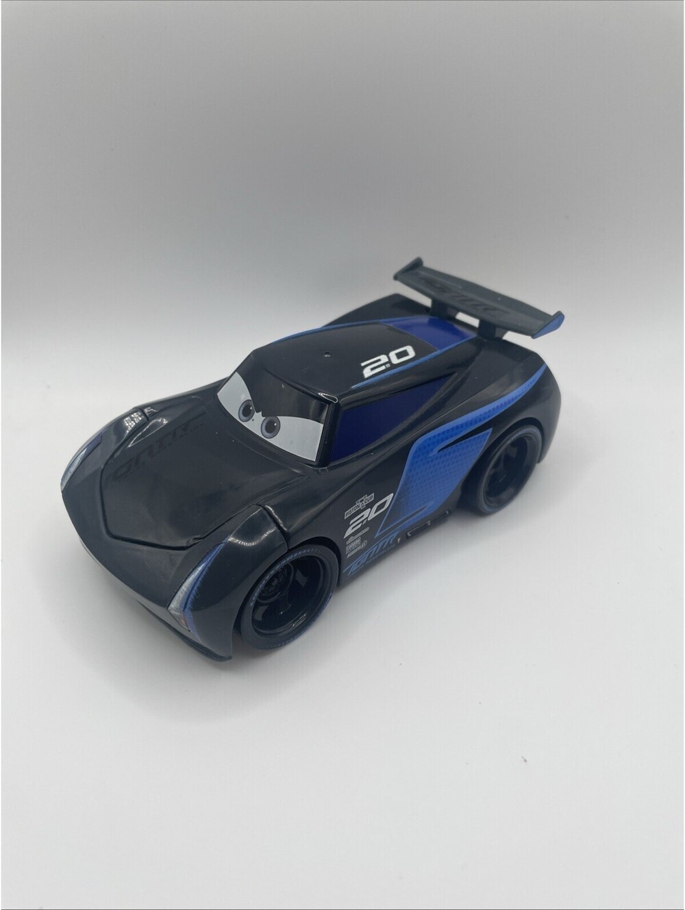 Disney Pixar Cars Turbo Racers Jackson Storm Spoiler Charge Vehicle Mattel 5"